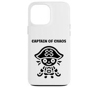Humor skull pirates minimalist simple captain pirate Carcasa para iPhone 13 Pro Max