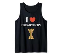 Humor Small Bread Breadstick Simple i Love Breadsticks Camiseta sin Mangas