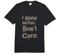 Humor Texto Divertido para La Gente Divertido Sabía Que Mejor No Me Importaba Comfort Colors Adult Heavyweight T-Shirt