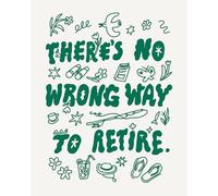 Humor Us Greeting Cards: Retirement - There's no wrong way to retire (Pack of 6)