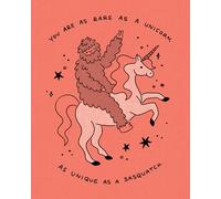 Humor Us Greeting Cards: Thank You - You are as rare as a unicorn (Pack of 6)