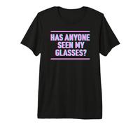 Humor Vista Divertida para Vejez Una Broma de Perdí Gafas Camiseta Premium