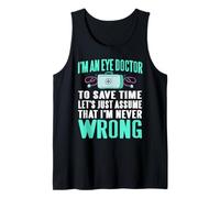 Humor visual sarcástico para doctores seguros Camiseta sin Mangas