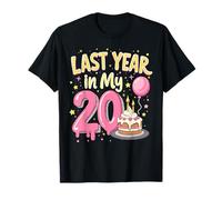 Humorístico para Mujer, el último año en mis 20 cumpleaños, Feliz 29 Camiseta