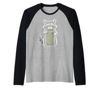 Humorístico TDAH Side Quest Orca Rainbow Joke Decir Mujeres Hombres Camiseta Manga Raglan