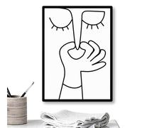 Humorous Bathroom Wall Art Funny Modern Aesthetic Toilet Pictures | For Home Apartment Restroom Toilet Door Guest Family Friends | Funny Decor Of For And With Playful Design