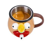 Humorous Coffee Mug - Classic Hot Cup, Tea Cups with Milk Cups Design, Stylish Mug for Cocoa Sipping, Home Mugs, Drink Cup for Kitchen, Restaurant and Coffee Service