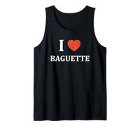 Humour boulangerie Pain I Love Baguette Camiseta sin Mangas