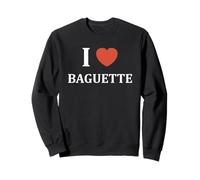 Humour boulangerie Pain I Love Baguette Sudadera