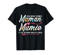 Humour Fête des Mères Camiseta Maman 2021 Mamie Cadeau Mères Camiseta
