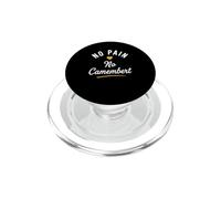 Humour Fromage France No Pain No camembert PopSockets PopGrip para MagSafe