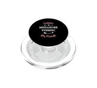 Humour Voisin voisine meilleure voisine PopSockets PopGrip para MagSafe
