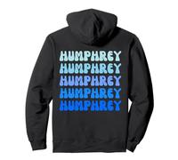 Humphrey Retro Name Stack Design Sudadera con Capucha