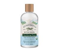 Humphreys Clarify Witch Hazel Tónico orgánico, transparente, 8 onzas