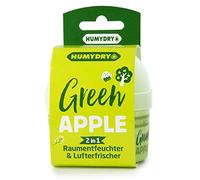 HUMYDRY Mini 75g - Deshumidificadores Ambientadores - Absorben la Humedad y Reducen Olores - Aroma Manzana- Hasta 8 m²