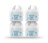 HUMYDRY Mini 75g MIX - Pack de 4 Deshumidificadores Ambientadores - Absorben la Humedad y Reducen Olores - Aroma Algodón - Hasta 8 m²