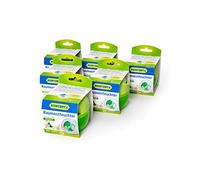 HUMYDRY Pack 6 Duplo 75g - Deshumidificador Ambientador 2 en 1 para Espacios Pequeños - Absorbe la Humedad y Reduce Olores - Sin Electricidad - Hasta 8 m² - Aroma Manzana