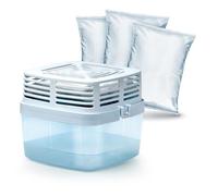 HUMYDRY Premium 450g - Aparato Deshumidificador + 3 Recambios de 450g - Solución Eficaz para Combatir la Humedad y Olores - Ideal para Hogares, Oficinas y Espacios Cerrados