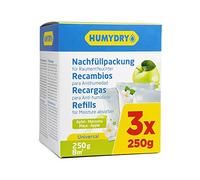 Humydry recambios 3x250g manzana para deshumidificador