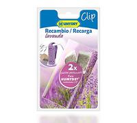 HUMYDRY Recambios Ambientador Lavanda 2x6g para Clip Armario