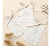 Humyoun 11 tarjetas de propuesta de dama de honor con lazo de cinta, floral metálico, regalo de novia 8 Will You Be My Bridesmaid 2 Maid of Honor, 1 invitación de madre de honor para despedida de