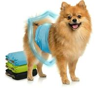 HUND IST KÖNIG Pañales para perros para perros [3 unidades] pañales absorbentes para perros | cómodos pañales para perros en caso de incontinencia para perros - Pañal respetuoso con el medio ambiente