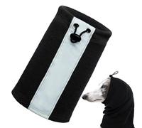 Hunde Beruhigungs - Sudadera con capucha Hunde Ohrenschutz de 18 cm | Hundeohrenschützer - Stoff- Elastischer Beruhigender Hund Hoodie Mit Geräuschdämpfender Wärme Für Große FeuerwerkTierarzt Winter