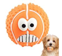 Hundeballspielzeug zum Apportieren - ungiftige quietschende Haustierbälle, interaktive Spielbälle für Hunde, langlebiges Kauspielzeug für Welpen und erwachsene Hunde, perfekt für Apportierspiele für d