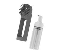 Hundebürste Bad - Hundebad Bürste Massage | Silikon Shampoo Spender - weiche Badebürste reinigt gründlich entfernt Schmutz massiert sanft und erleichtert die Fellpflege für entspanntes Baden zuhause