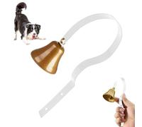 Hundeglocke Für Tür - Hundetürglocke | Hunde Klingel | Messing Hundeklingeln | Messing-Außenglocke Für Welpen - Klassisches Trainingswerkzeug Alle Rassen Wand Innen Außen Haus Garten