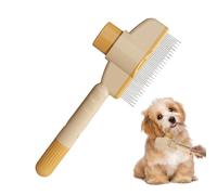 Hundekamm Haarentfernungskamm Für Katzen Selbstreinigender Pflegekamm Flohkamm Haustiere Anti Knoten Kamm Verfilzte Haarentferner Katze Hund Katzenbürste Fellpflege Und Massage
