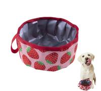 Hundenäpfe für unterwegs - 6,3 * 2,76 Zoll Futter- und Wassernapf Zum Füttern Von Haustieren | Haustierbedarf für Camping Reisen, Futternapf für große, mittlere und Kleine Haustiere