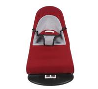 Hundeschaukelstuhl, Haustier-Schaukelbett für kleine Hunde und Katzen, zusammenklappbares, höhenverstellbares, tragbares Schaukel-Haustierbett mit waschbarem Bezug, stabiler (Tela de algodón rojo