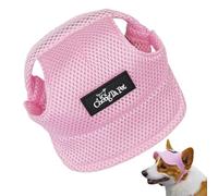 Hundeschirmmütze,Hundemütze,Baseball-Vissier-Trucker-Mütze mit Ohrlöchern für Hunde - Hunde-Outdoor-SportSonnenschutz-Baseballmütze für kleine bis große Hunde