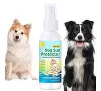 Hundesonnenschutz Spray 50ml - Wasserfester UV-Schutz Für Haut & Fell | Sicherer Sonnenschutz Für Hunde Bei, Camping & Wandern | Schweißresistent & Nicht Klebend | Ideal Für Den Sommer