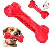 Hundespielzeug Juguetes Perros Juguetes para Perros Mordedor Perro Grandes Resistentes, K9 Dummy y Motivador Canino Resistente y Duradero, Juguete Perro de Entrenamiento (Rojo)