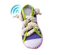 Hundespielzeugschuh - Langlebiges Quietschspielzeug Für Hunde,Sandale, Quietschendes Hundespielzeug, Schuhspielzeug Für Die Interaktion Welpen, Haustieren Und Besitzern, Verhindert Zahnsteinb