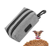 Hundetütchenhalter - Kotbeutelspender & Leckerlibeutel | Tragbare Oxford-Gewebe Tasche | Getrennte Fächer Für Welpen Training & Spaziergang, Sicherer Gürtelclip, Praktisches Zubehör Große Hunde