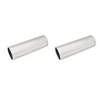 Hundnsney 2X Profesional Gran Guiro de Acero Inoxidable con Raspador Merengue Latino Instrumento Musical de percusión 10 Pulgadas X3 Pulgadas Extremos Abiertos