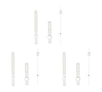 Hundnsney 3 x 62 Reloj sólido Ajuste a Mano NH35 NH36 ETA2824 2836 ST2130 Japan C3 Movimiento Super Verde Tridimensional, Plata, Plata