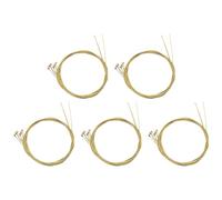 Hundnsney 30 - Reemplazo de cuerdas de acero para guitarra acústica (latón plateado