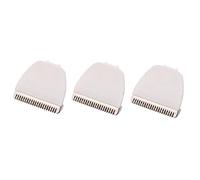 Hundnsney 3X Cuchillo Afilado con Cabeza de Hoja de Cerámica para Cortadora de Cabello Easy, Apto para Cortadora de NiñOs Adultos HK668A 500A 610 Y218, Blanco