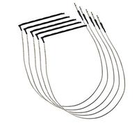 Hundnsney 5 piezas de guitarra Pickup Piezo pasivo bajo el sillín para accesorios clásicos de guitarra popular