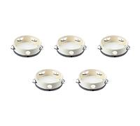 Hundnsney 5X 6 pulgadas musical tambor tambor tambor redondo percusión regalo para KTV partido.