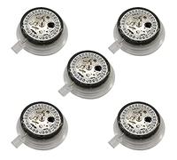 Hundnsney 5X Día de Movimiento de la Fecha NH35 Establece Muñeca Reloj Mecánico Automático de Alta Precisión, plata