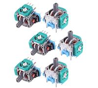 Hundnsney 6 Piezas/Lote Palanca de Mando Derecha/Izquierda Sensor Palillo AnalóGico 3D para Controlador Piezas de Reparación