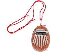 Hundnsney 8 llaves Mini Kalimba Exquisito dedo pulgar piano marimba musical buen accesorio colgante