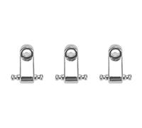 Hundnsney - Dispositivo de retención de cuerdas de eje con cuerdas de rodillo para guitarra eléctrica (6 unidades)