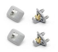 Hundnsney - Gancho de clip para parasol, interior, color gris para A1, A3, S3, A4, S4, A5, S5, Q3, Q5, TT