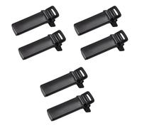 Hundnsney - Juego de 6 piezas de repuesto para Walkie Talkie (pinza de cinturón trasero para radio bidireccional UV5R, para intercomunicador UV5R, 5RA/5R, 5RB, 5RC, 5RC)